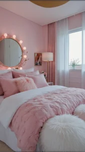 Bubblegum Bliss : thème de rafraîchissement de la chambre rose