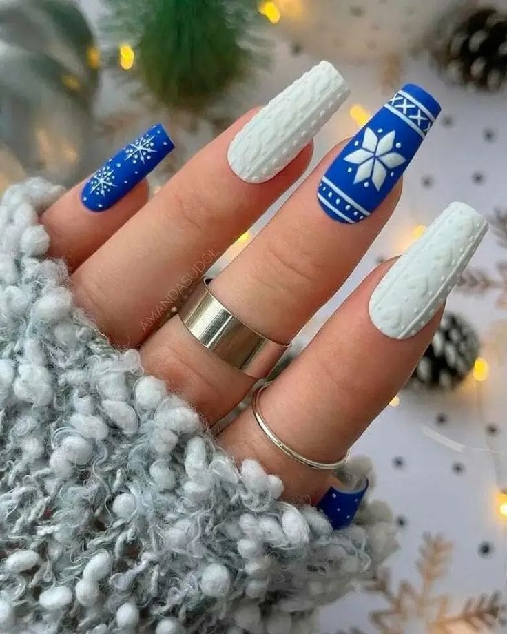 40 idées d’ongles d’hiver super mignonnes que vous allez adorer